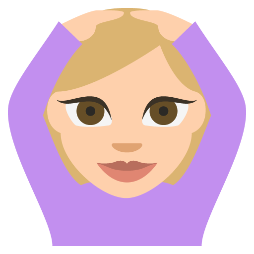 Person Gesturing OK: Medium-Light Skin Tone, the previous design