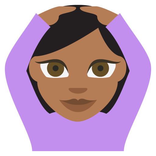 Person Gesturing OK: Medium-Dark Skin Tone, the previous design