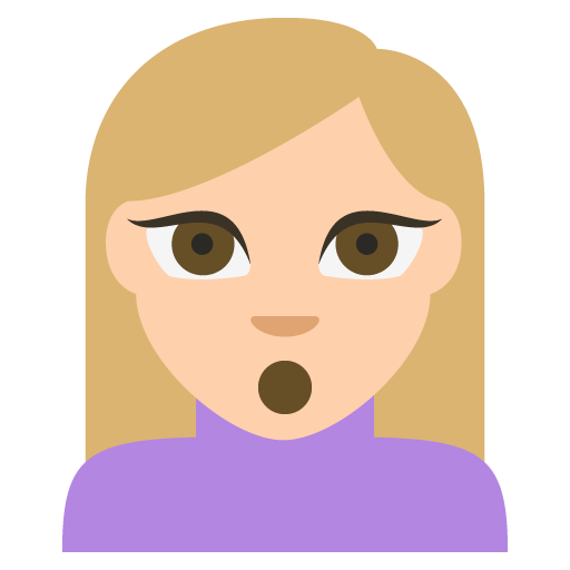 Person Pouting: Medium-Light Skin Tone, the previous design