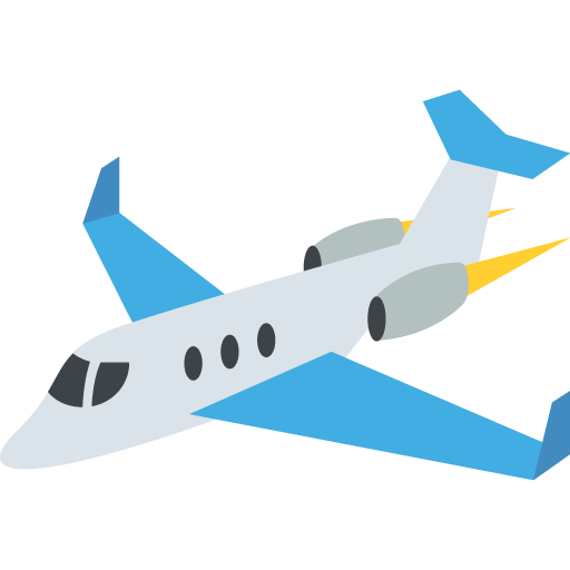 Small Airplane as drawn by JoyPixels in 2.2.5