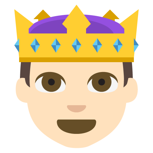 Prince: Light Skin Tone, the previous design