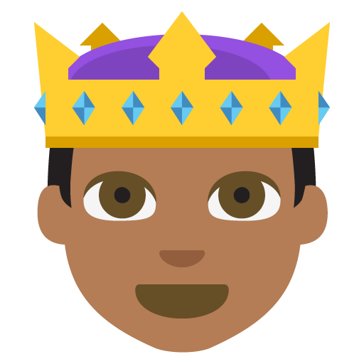 Prince: Medium-Dark Skin Tone, the previous design