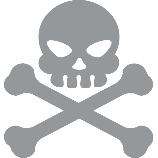 Skull and Crossbones, the previous design