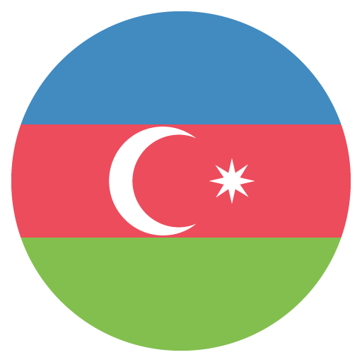 Flag: Azerbaijan, the design in this release