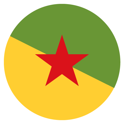 Flag: French Guiana, the design in this release