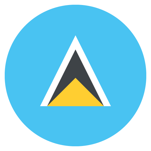 Flag: St. Lucia, the design in this release