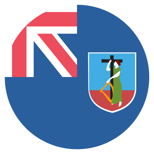 Flag: Montserrat as drawn by JoyPixels in 2.2