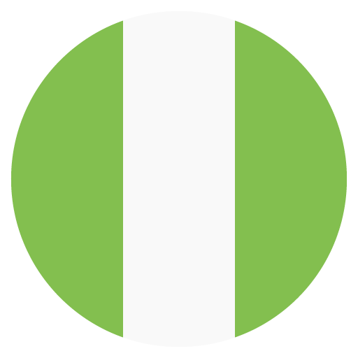 Flag: Nigeria as drawn by JoyPixels in 2.2