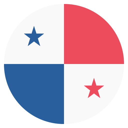 Flag: Panama as drawn by JoyPixels in 2.2