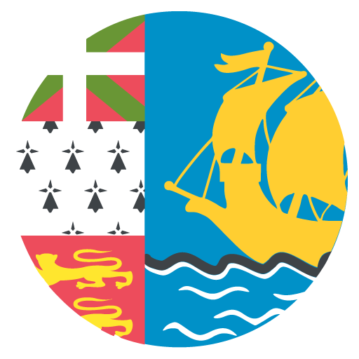 Flag: St. Pierre & Miquelon, the design in this release