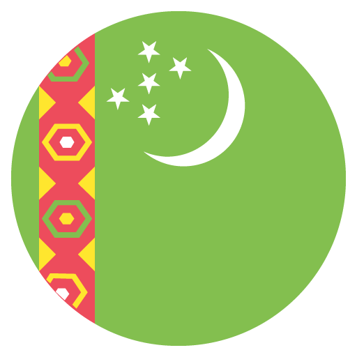 Flag: Turkmenistan, the design in this release