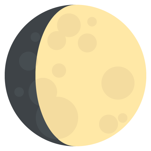 Waxing Gibbous Moon, the design in this release