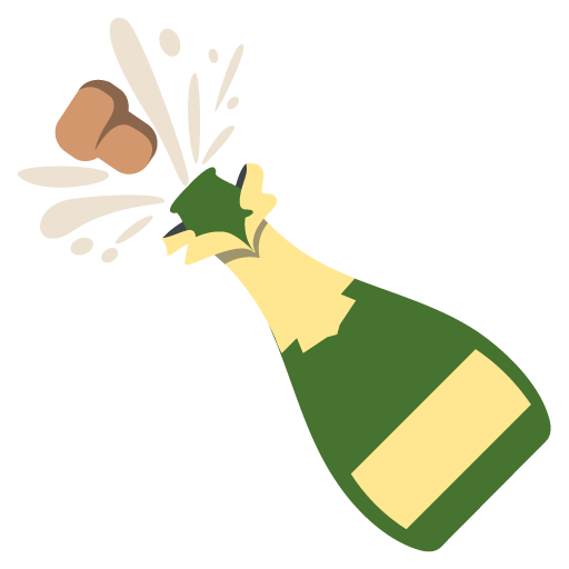 Bottle with Popping Cork, the design in this release