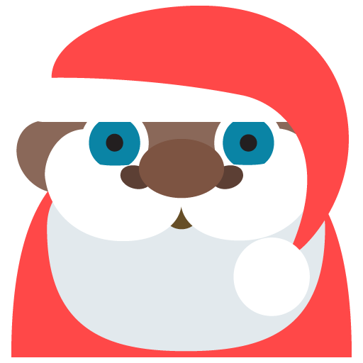 Santa Claus: Dark Skin Tone, the design in this release