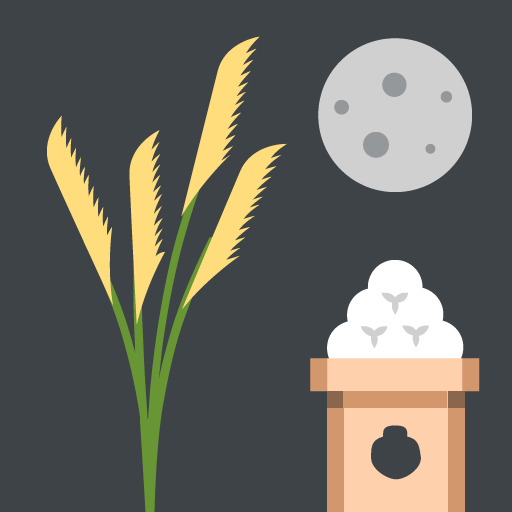 Moon Viewing Ceremony, the design in this release