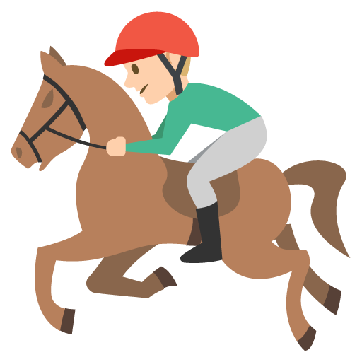 Horse Racing: Medium-Light Skin Tone, the design in this release