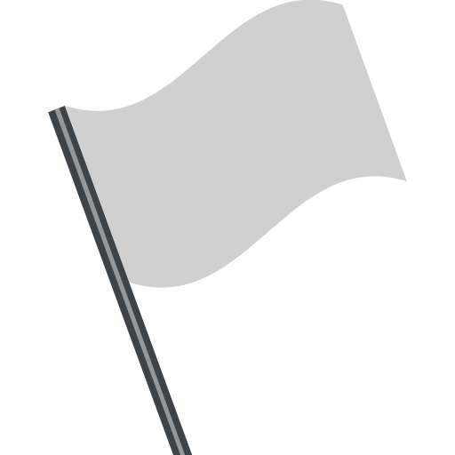 White Flag as drawn by JoyPixels in 2.2