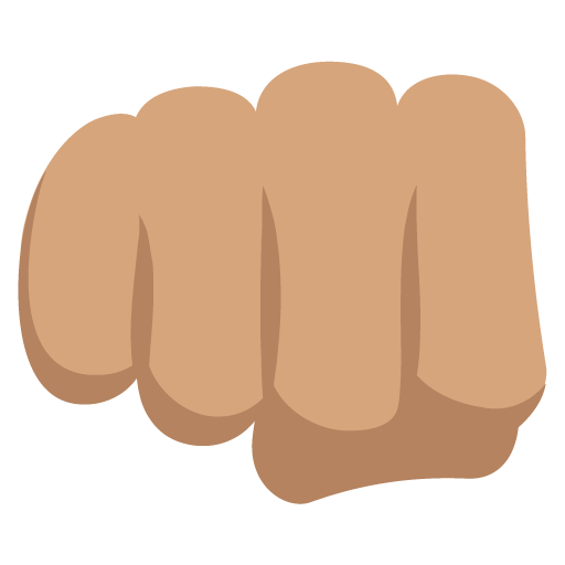 Oncoming Fist: Medium Skin Tone, the design in this release