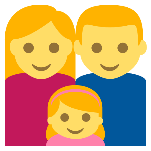 Family: Man, Woman, Girl, the design in this release