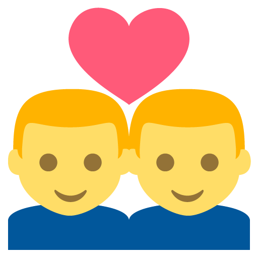 Couple with Heart: Man, Man, the design in this release