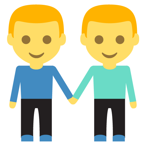 Men Holding Hands, the design in this release