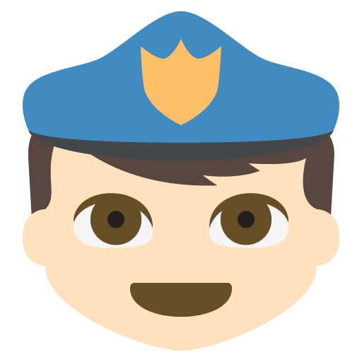 Police Officer: Light Skin Tone, the design in this release