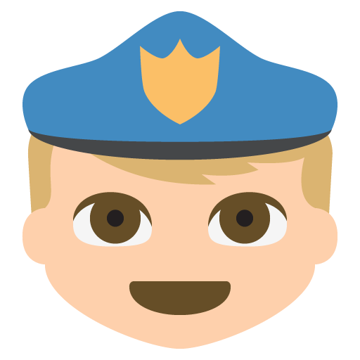 Police Officer: Medium-Light Skin Tone, the design in this release