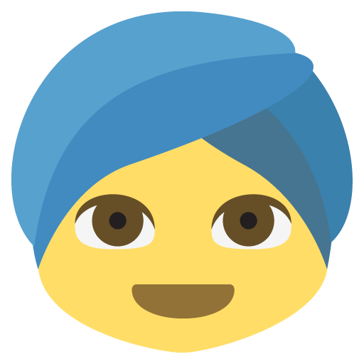 Person Wearing Turban, the design in this release