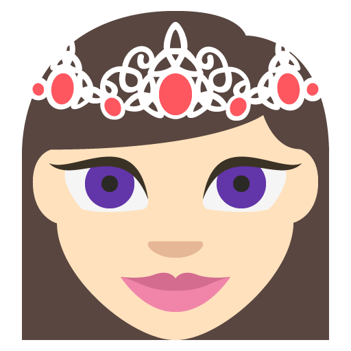 Princess: Light Skin Tone, the design in this release