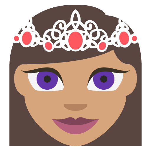 Princess: Medium Skin Tone, the design in this release