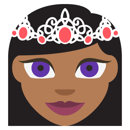 Princess: Medium-Dark Skin Tone, the design in this release