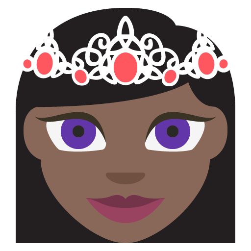 Princess: Dark Skin Tone, the design in this release