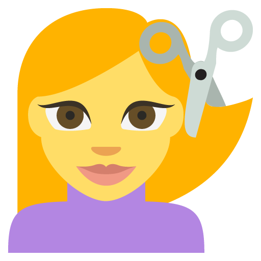 Person Getting Haircut, the design in this release