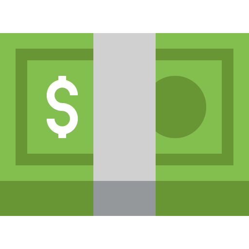 Dollar Banknote as drawn by JoyPixels in 2.2