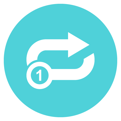 Repeat Single Button as drawn by JoyPixels in 2.2