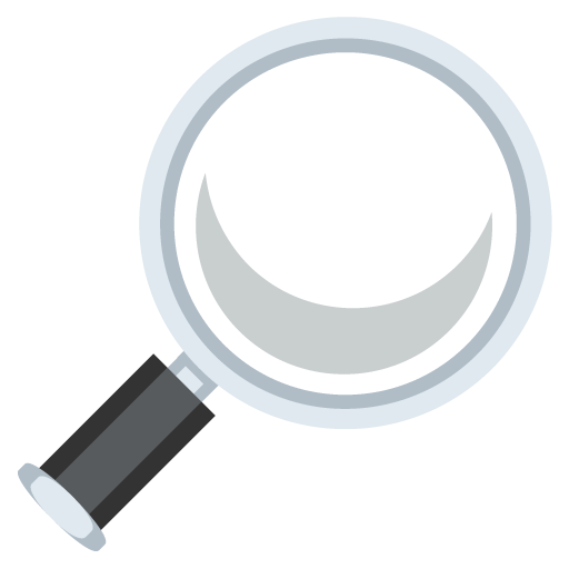 Magnifying Glass Tilted Right, the design in this release