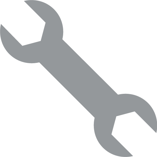 Wrench as drawn by JoyPixels in 2.2