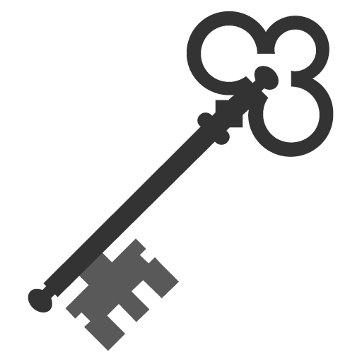 Old Key as drawn by JoyPixels in 2.2