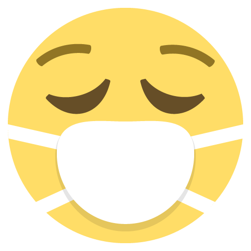Face with Medical Mask, the design in this release