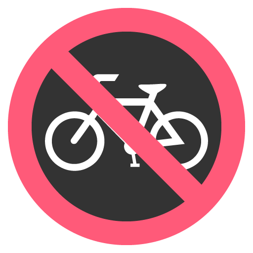 No Bicycles, the design in this release