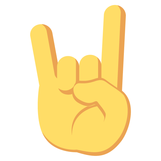 Sign of the Horns, the design in this release