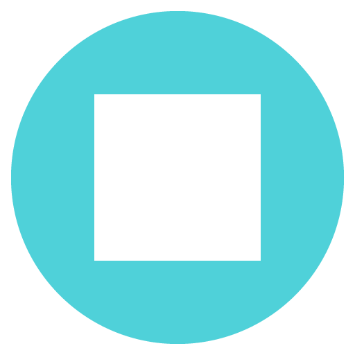 Stop Button as drawn by JoyPixels in 2.2