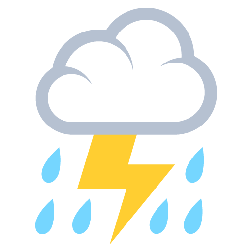 Cloud with Lightning and Rain, the design in this release