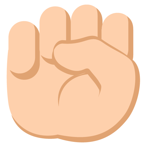 Raised Fist: Medium-Light Skin Tone, the design in this release