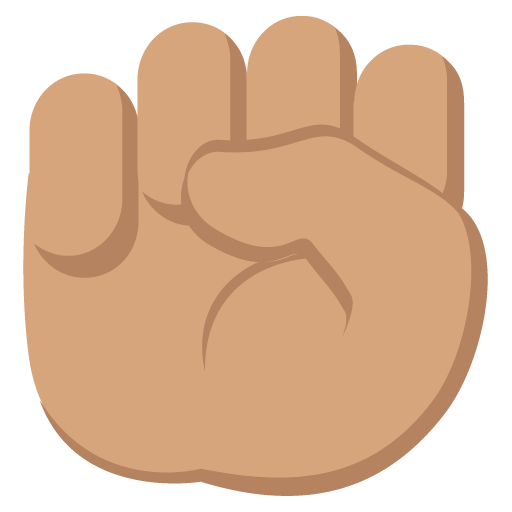 Raised Fist: Medium Skin Tone, the design in this release