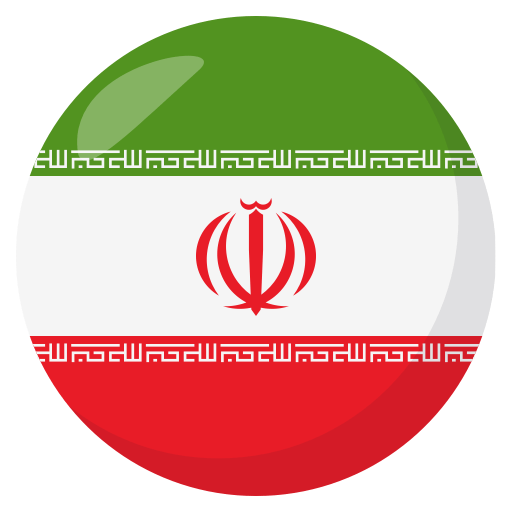 Flag: Iran as drawn by JoyPixels in 3.0