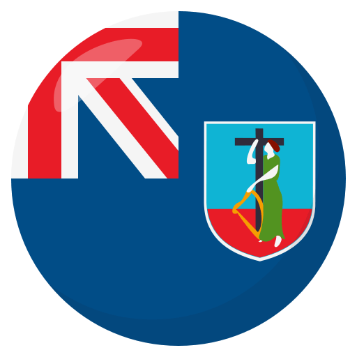 Flag: Montserrat as drawn by JoyPixels in 3.0