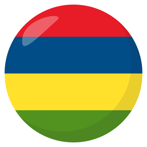 Flag: Mauritius as drawn by JoyPixels in 3.0