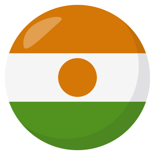 Flag: Niger as drawn by JoyPixels in 3.0