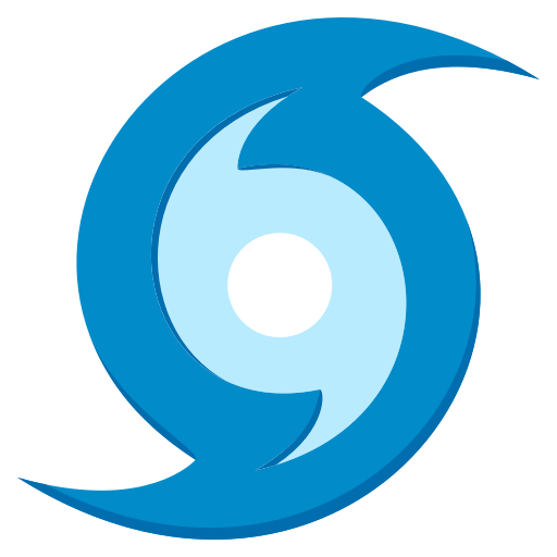 Cyclone as drawn by JoyPixels in 3.0